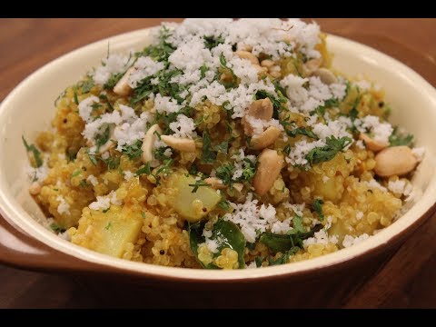 Quinoa Poha | Healthy Recipes | Sanjeev Kapoor Khazana - UCmoX4QULJ9MB00xW4coMiOw