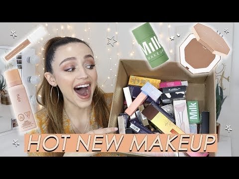 HUGE SEPHORA HAUL + FIRST IMPRESSIONS | trying on new makeup - UC8v4vz_n2rys6Yxpj8LuOBA