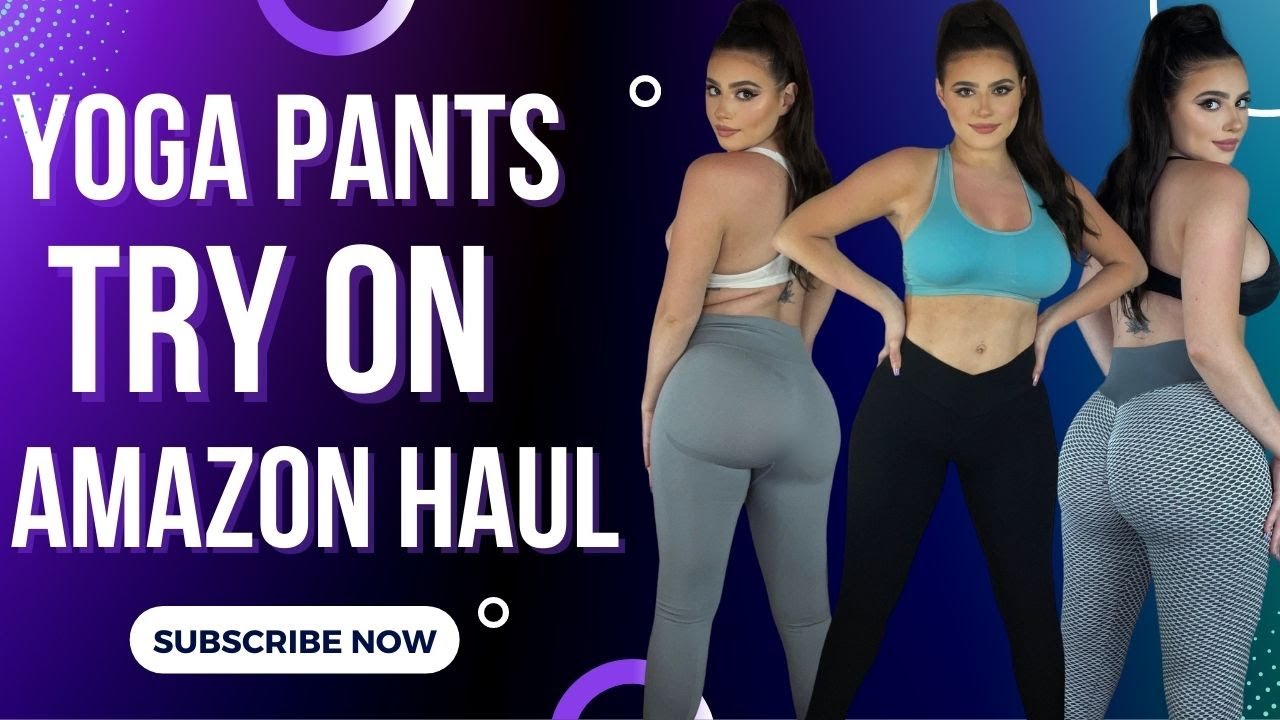 Yoga Pants Try On & Review | Amazon Haul #tryonhaul