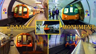 Bank - Monument Station : Underground and DLR ( London )