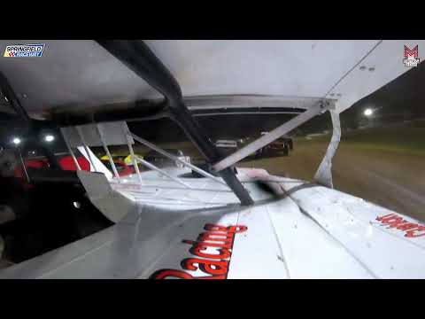 #98 Christopher Watts - B-Mod - 9-14-2024 Springfield Raceway - In Car Camera - dirt track racing video image