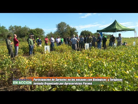 Juan Espinosa - Área Comercial y Leonel Angelino - RTC Spraytec -Biológicos y Terápicos para mejorar el potencial de los cultivos