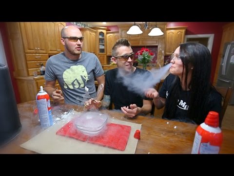 Liquid Nitrogen and Whip Cream Challenge - UCe_vXdMrHHseZ_esYUskSBw