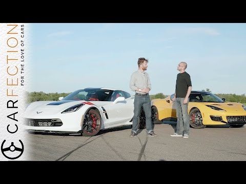 Corvette Grand Sport vs Lotus Evora 400: UK vs USA - Carfection - UCwuDqQjo53xnxWKRVfw_41w