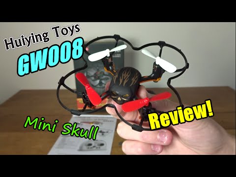 Huiying Toys GW008 Mini Skull Review and Flight - UC2c9N7iDxa-4D-b9T7avd7g