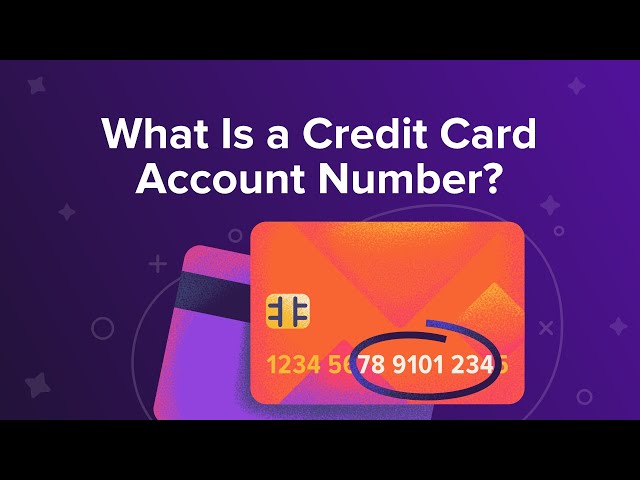 What is a Credit Card Account Number?