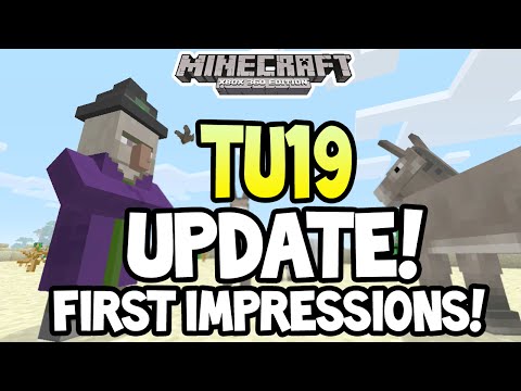 Minecraft (Xbox 360/One) - TITLE UPDATE! 19 - RELEASED! + FIRST IMPRESSIONS GAMEPLAY! - UCwFEjtz9pk4xMOiT4lSi7sQ