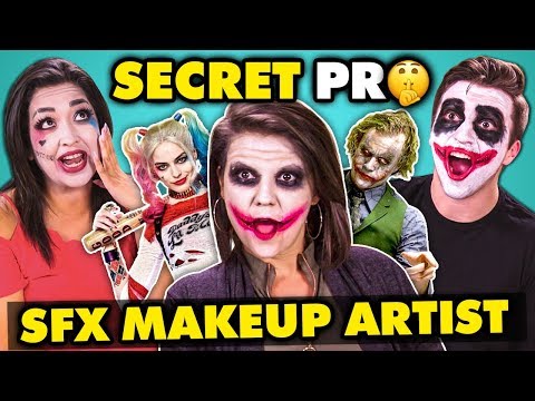 Secret Pro Makeup Artist DESTROYS Regular People (SFX Makeup Challenge) - UCHEf6T_gVq4tlW5i91ESiWg