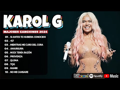 Karol G Mix Éxitos 2024 - Lo Más Popular de Karol G 2024