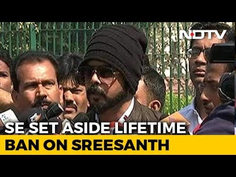 Video - WATCH Cricket | Supreme Court Ends LIFE BAN On Sreesanth, Asks BCCI To Reconsider Punishment #India #Sports