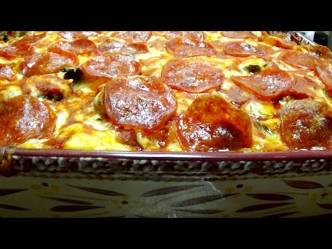 Recipe for Biscuit Dough Pizza Casserole Cooked in Your Oven - UC9gTYxmSL9vdleWEenTfpAg