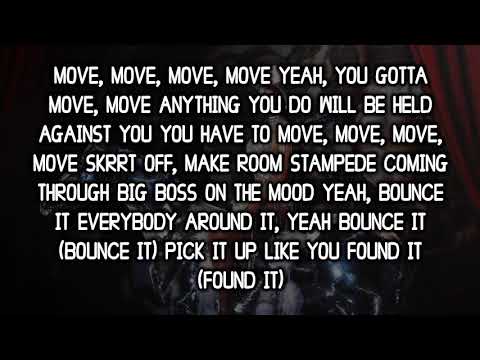 BEYONCE' - MOVE FT GRACE JONES & TEMS LYRIC VIDEO