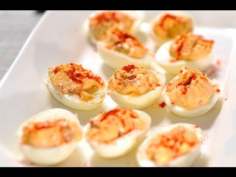 Huevos endiablados - Deviled Eggs - UCvg_5WAbGznrT5qMZjaXFGA