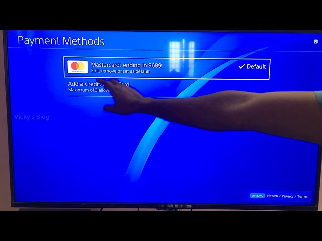 How to Delete Your Credit Card from PS4