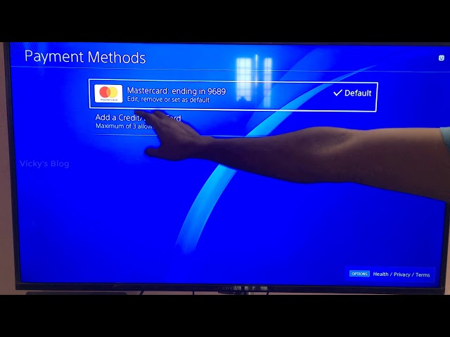 How To Delete Your Credit Card From PS4 Commons credit portal