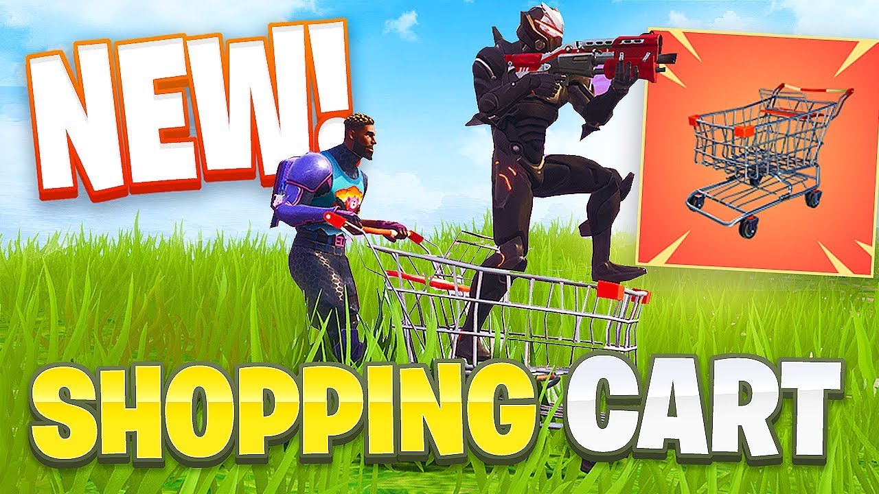 shopping cart gameplay fortnite battle royale - fortnite shop 148