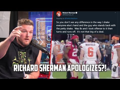 Richard Sherman APOLOGIZES To Baker Mayfield For DapGate Controversy
