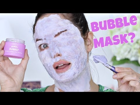 TESTING: Purple Bubble Mask!!! Foamy Korean Skincare! - UCLFW3EKD2My9swWH4eTLaYw