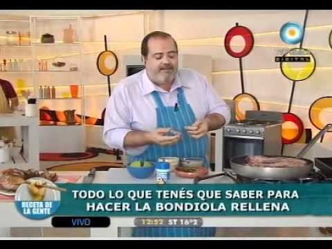 Receta de la gente: Sabrosa bondiola rellena de panceta y queso - UCb8W2JPNwMtV4xA0LFb3LUw