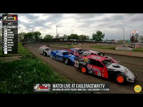 SportMod Heats &amp; C Feature | Eagle Raceway | 5-13-2023 - dirt track racing video image