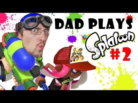 Lets Play SPLATOON Part 2:  TURF WAR!! Dad's not so Bad! (FGTEEV Gameplay) - UCC-RHF_77zQdKcA75hr5oTQ