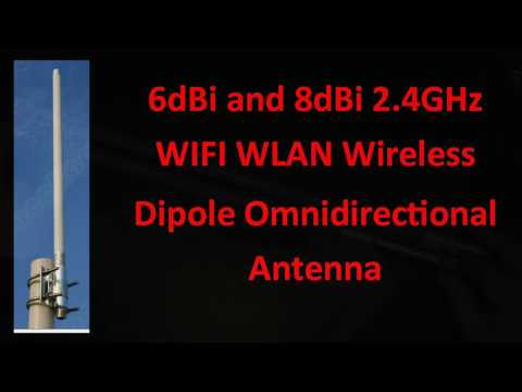 6dBi and 8dBi 2.4GHz WIFI WLAN Wireless Dipole Omnidirectional Antenna - UCHqwzhcFOsoFFh33Uy8rAgQ