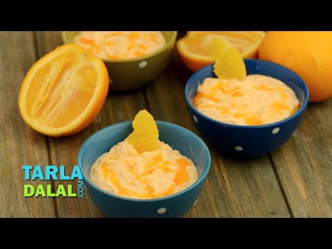 Quick Orange Mousse by Tarla Dalal - UCYRRwNWXxCKFaVjFuXo1I8Q