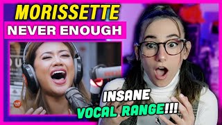 Morissette performs "Never Enough" - First Time Reaction | Musician - Singer