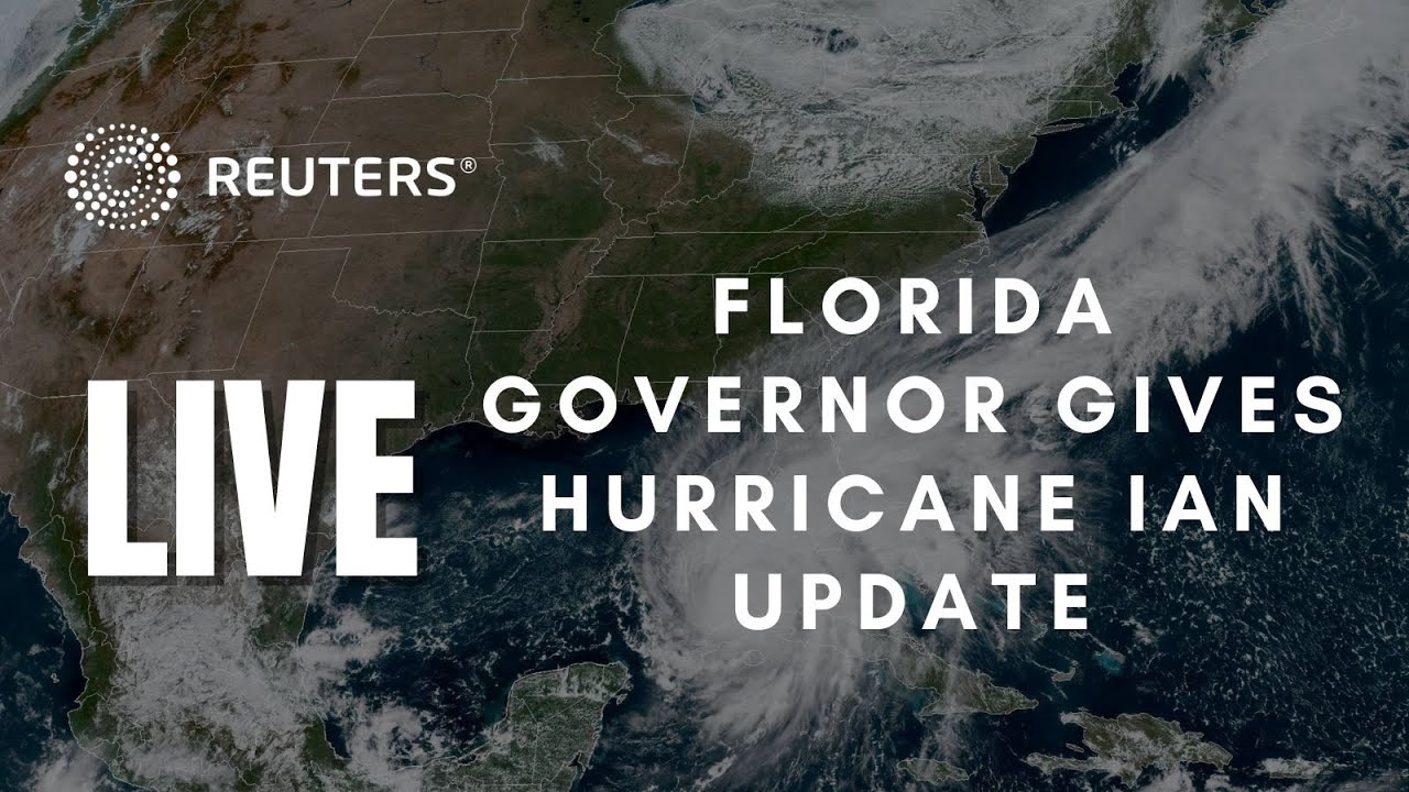 LIVE: Florida Governor DeSantis to give update on Hurricane Ian preparations