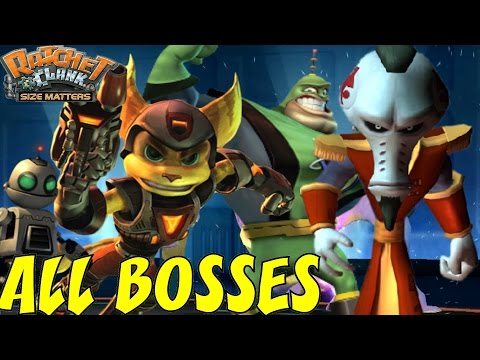 Ratchet and Clank: Size Matters - All Bosses (No Damage) - UC-2wnBgTMRwgwkAkHq4V2rg