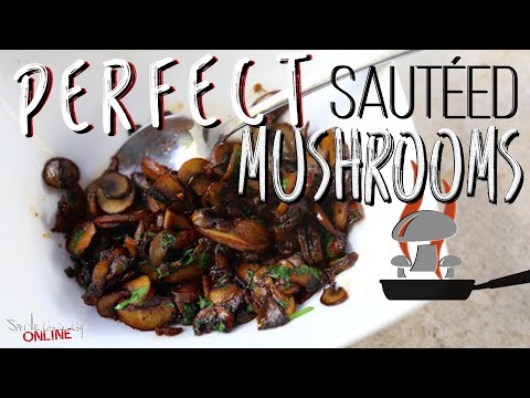 Best Sautéed Mushrooms recipe by SAM THE COOKING GUY - UCbRj3Tcy1Zoz3rcf83nW5kw