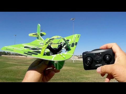 Apex M23K Airplane Drone Flight Test Review - UC90A4JdsSoFm1Okfu0DHTuQ