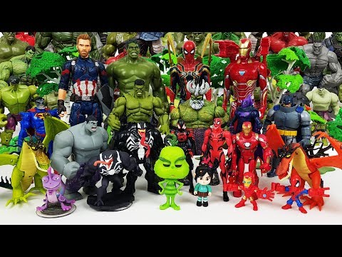 Avengers vs Venom & Villains! Go~! Spider-Man, Iron Man, Hulk, Thor, Captain America, Black Panther - UCiRw9xGyL2b6lYfWR1ASIaA
