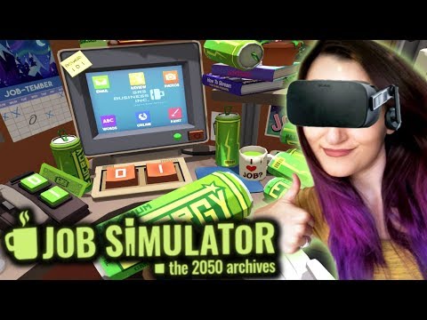 How To Be The GREATEST Office Worker EVER!! | Job Simulator VR #2 - UCeBnbqt4VRhotq2TQjkIi2A