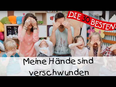 🌺 Meine Hände sind verschwunden - Singen, Tanzen und Bewegen || Kinderlieder