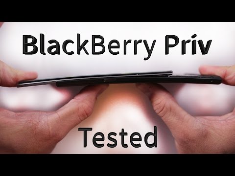 BlackBerry Priv - Scratch Test, Burn Test, Bend Test - UCWFKCr40YwOZQx8FHU_ZqqQ