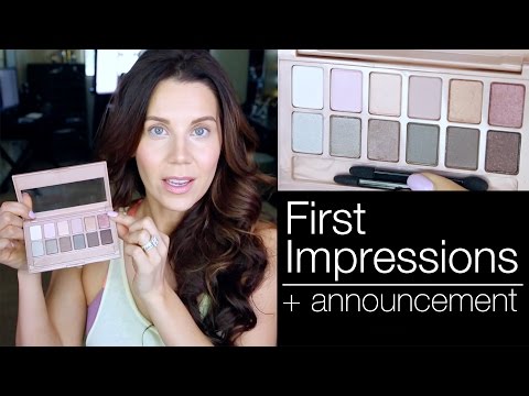 MAYBELLINE Blushed NUDES | First Impressions - UC4qk9TtGhBKCkoWz5qGJcGg