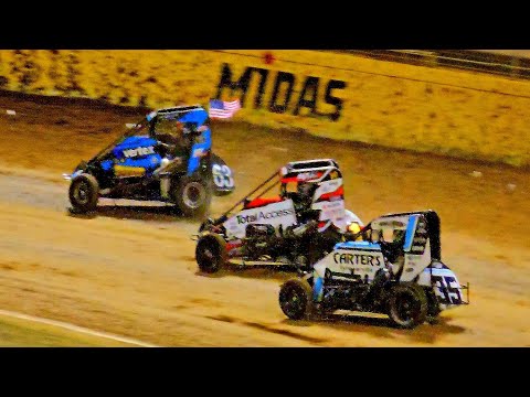 Western Springs Speedway - Auckland Midget Champs - 24/2/23 - (Feat T-MEZ) - dirt track racing video image