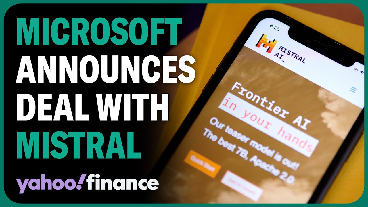 Microsoft announces deal with Mistral, expanding AI portfolio