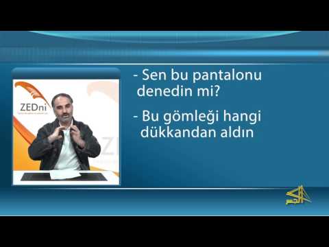 سلسلة تعليم اللغة التركية مع الدكتور " محمد زبدية " الحلقة (33)