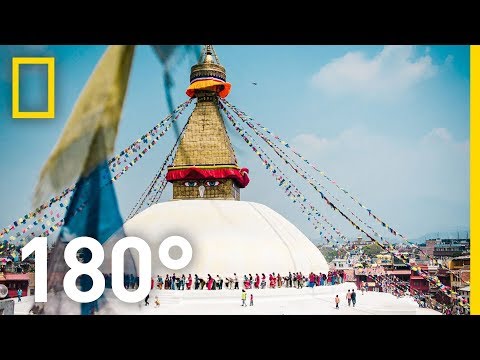 180° Kathmandu, City of Temples | National Geographic - UCpVm7bg6pXKo1Pr6k5kxG9A