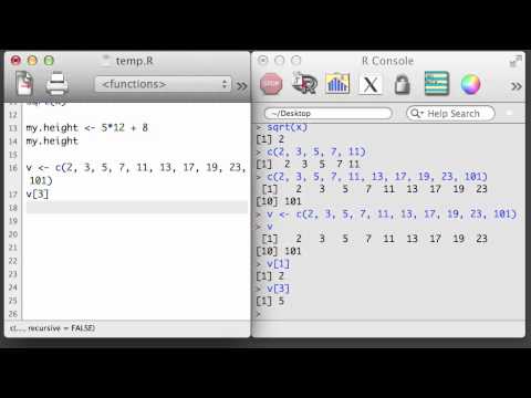 R 1.3 - Create and Work With Vectors - UC_x5XG1OV2P6uZZ5FSM9Ttw