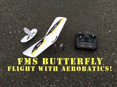 FMS Butterfly flying around, AND Aerobatics! - UCLqx43LM26ksQ_THrEZ7AcQ