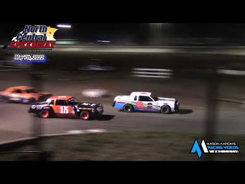 North Central Speedway IMCA Hobby Stock A-Main (5/7/22) - dirt track racing video image