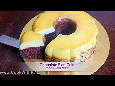 CHOCOLATE FLAN CAKE - چاکلیٹ فلان کیک - चॉकलेट फ़्लान केक  *COOK WITH FAIZA* - UCR9WXUxcp0bR9OWi5ersIHw