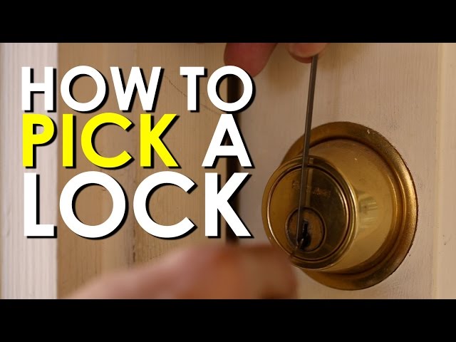 How to Pick a Door Lock Without Breaking It