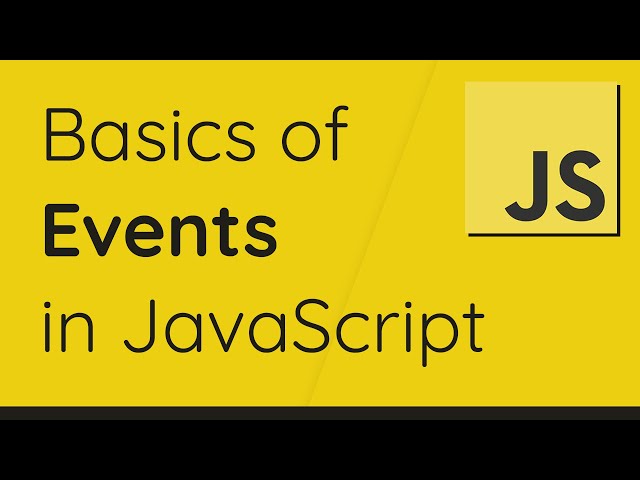 What Is Event In Javascript Twinkql