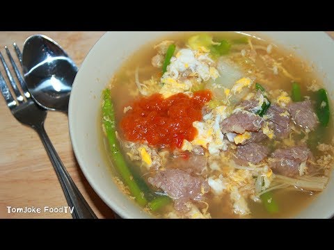 วิธีทำสุกี้หมูกินเองง่ายๆสไตล์เด็กหอ Thai Sukiyaki