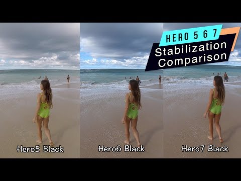 GoPro Hero7 Hero6 Hero5 Stabilization Comparison - GoPro Tip #627 - UCTs-d2DgyuJVRICivxe2Ktg