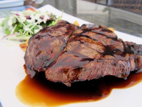 Receta de filete en salsa de chocolate y vino / steak in chocolate sauce - UClIHawzMOBFQc1QZu2XYuoQ